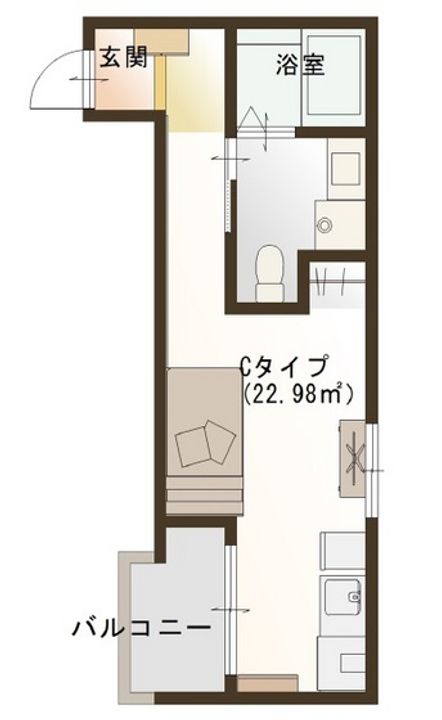 PREGO(プレーゴ)城内の間取り