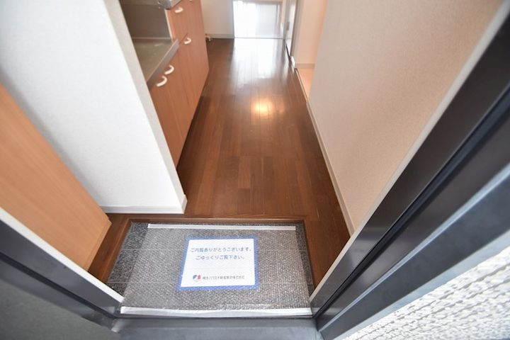 ヘルシオンの玄関