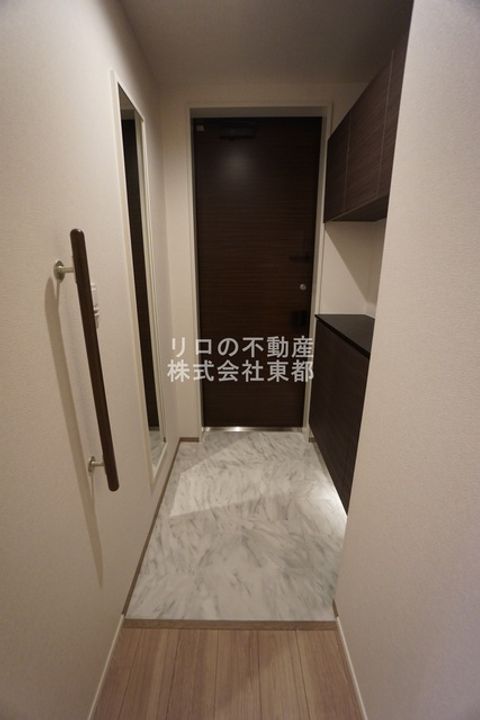 エクラージュ笹塚の玄関