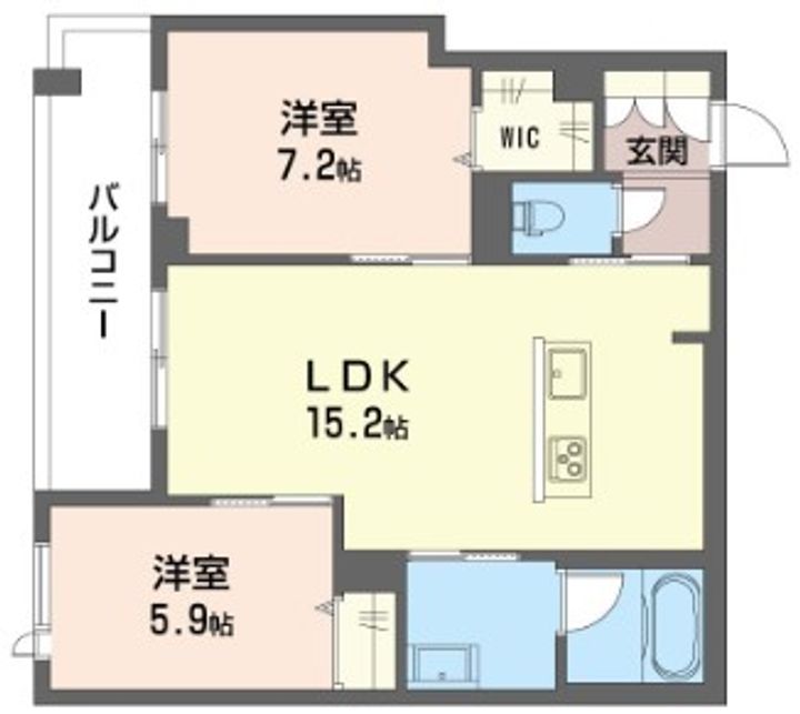 WTB大塚の間取り