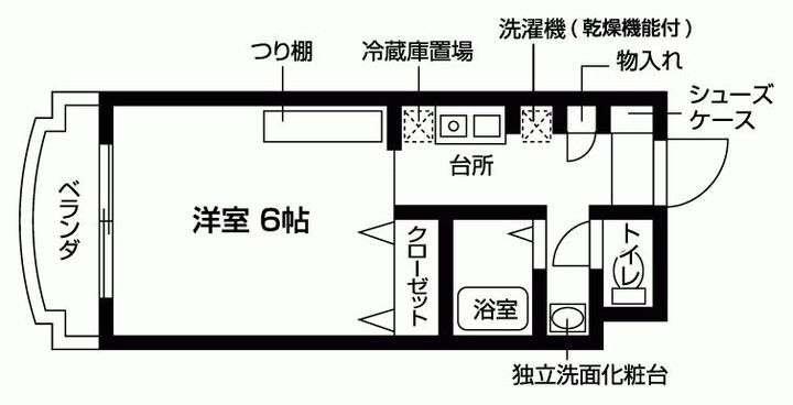 ネオシティ瀬田の間取り