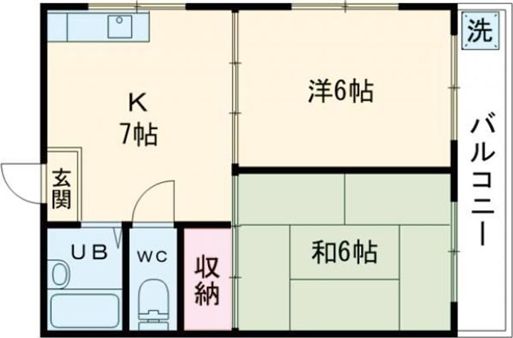 チェリーハイツ吉祥寺の間取り