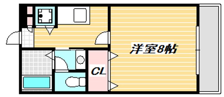 千葉県市川市行徳駅前3(マンション)の賃貸物件の間取り