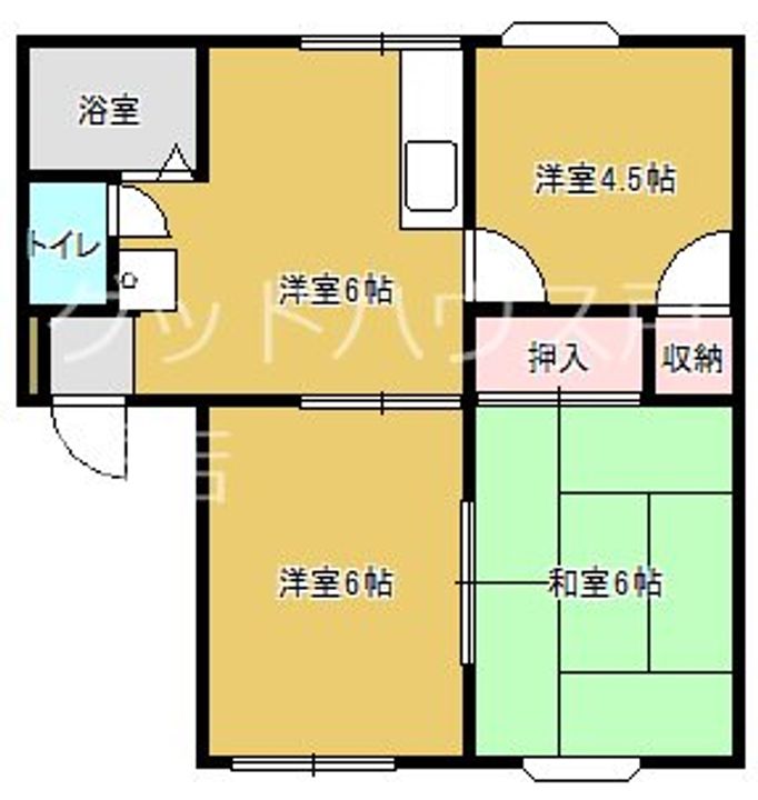 フローラIIの間取り