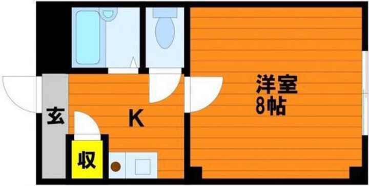 シャンテ後楽園の間取り