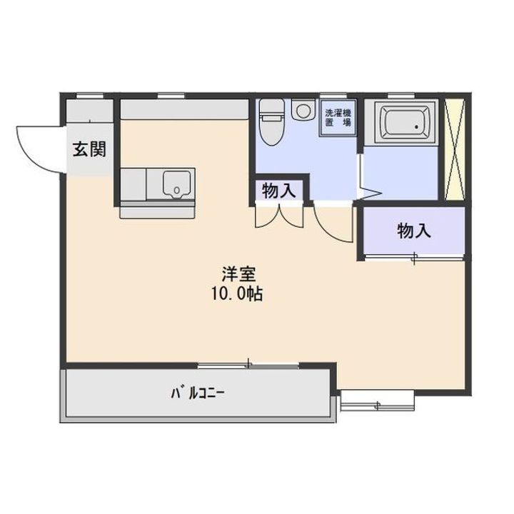 群馬県伊勢崎市境三ツ木(アパート)の賃貸物件の間取り
