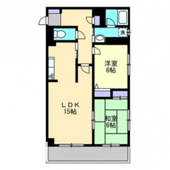 ハアラン内山下の間取り