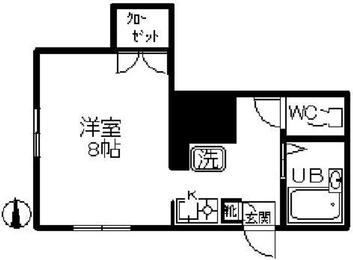 フローラル高円寺の間取り