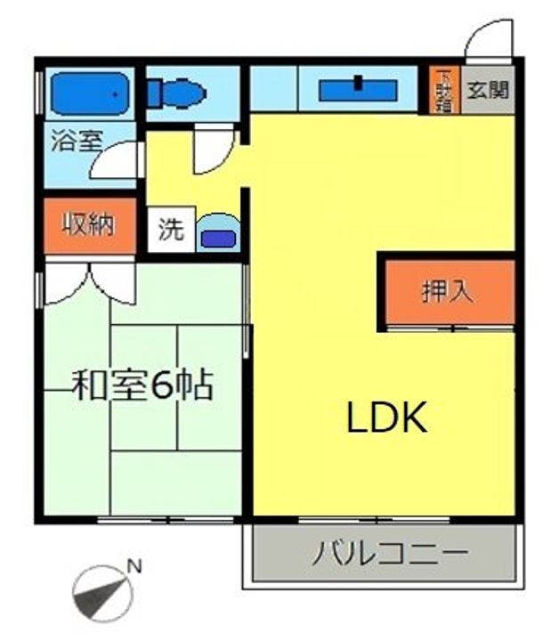 テラスチャオの間取り