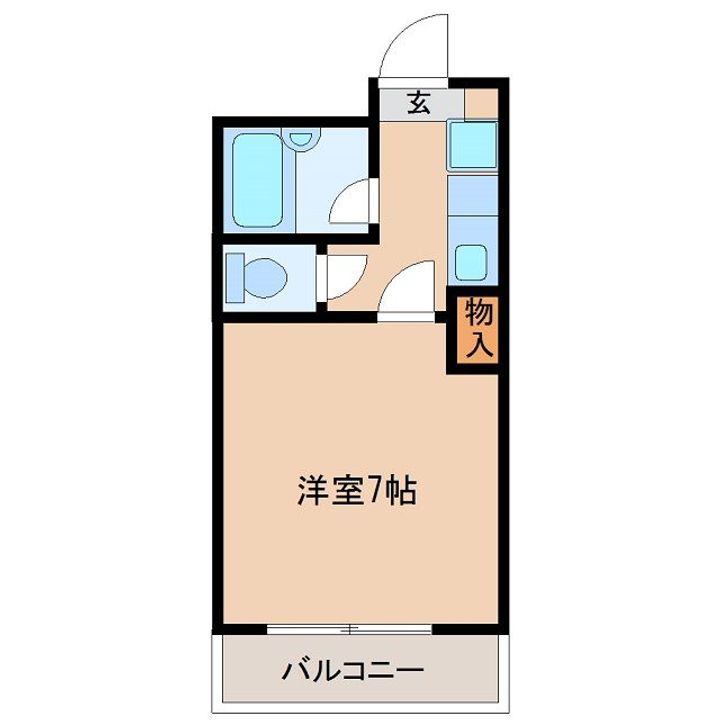 クオーレ橋本の間取り