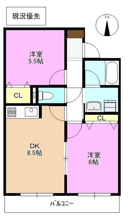 ディアコートの間取り