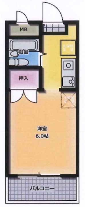 ジュネス井上の間取り