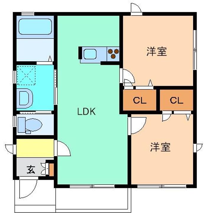 群馬県桐生市境野町3(一戸建)の賃貸物件の間取り
