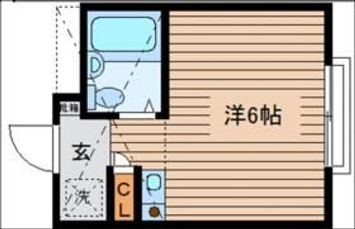 ラ・メール3番館の間取り