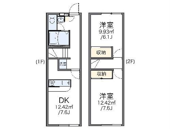レオパレスStay Goldの間取り