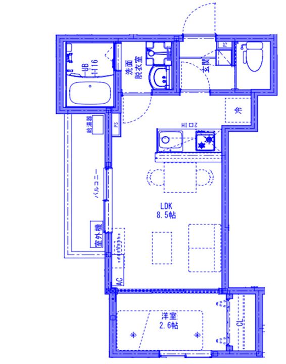 KEIAI RESIDENCE 春日部の間取り