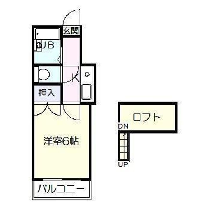トーフク神宮西の間取り