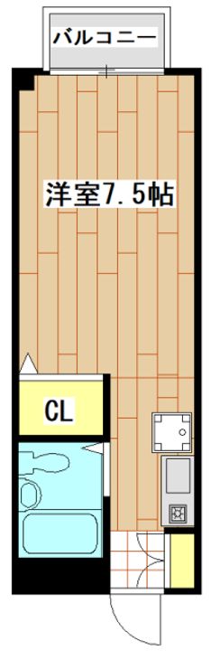 神奈川県川崎市多摩区登戸(マンション)の賃貸物件の間取り
