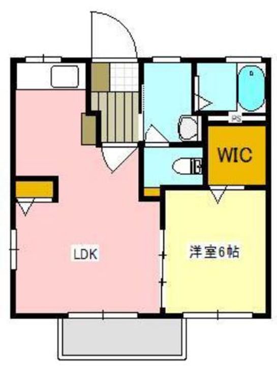 ケンジントンハイツ Bの間取り