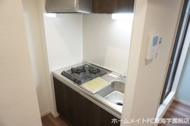 熊本県熊本市西区池田1(アパート)の賃貸物件のキッチン