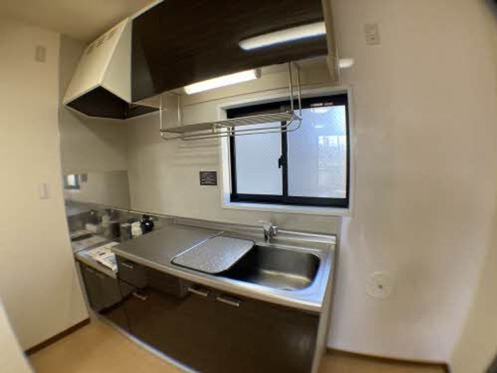 新潟県新潟市西区山田(アパート)の賃貸物件のキッチン
