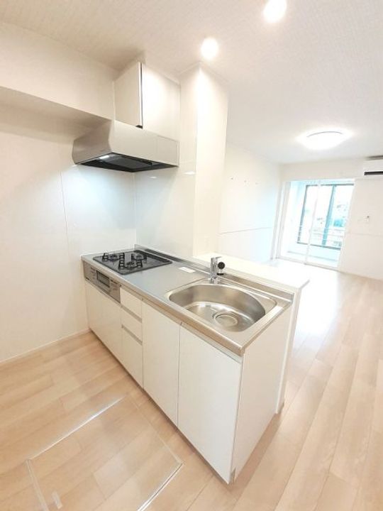 新潟県柏崎市四谷1(アパート)の賃貸物件のキッチン