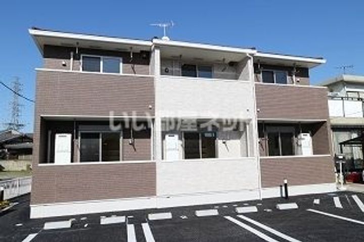 群馬県高崎市和田多中町(アパート)の賃貸物件の外観