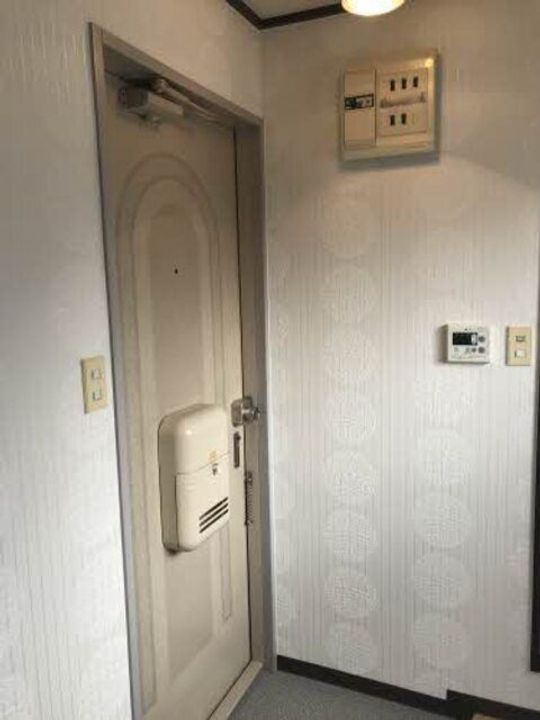 広島県広島市中区東白島町(アパート)の賃貸物件の玄関