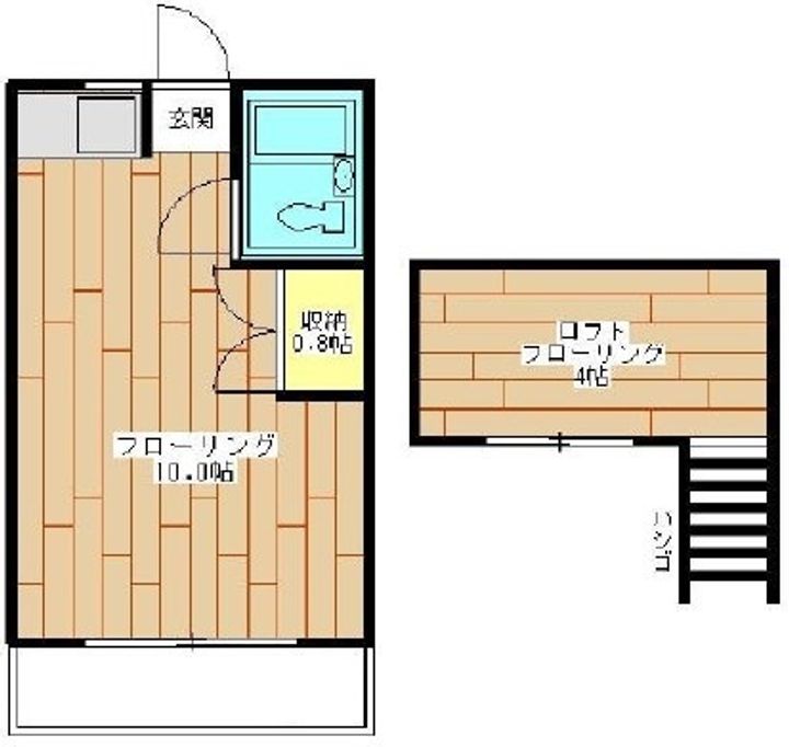 東京都狛江市和泉本町4(アパート)の賃貸物件の間取り
