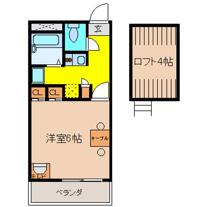 沖縄県豊見城市字豊見城(アパート)の賃貸物件の居間