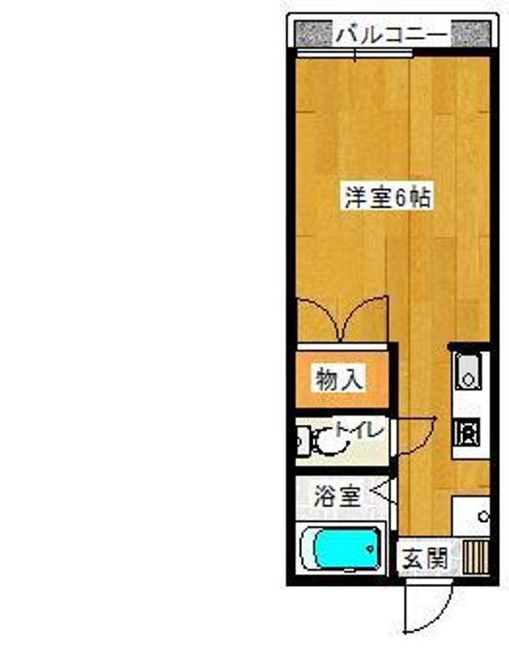 ヴェントノールBの間取り