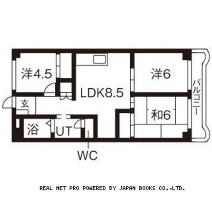 サニーハウス上杉の間取り