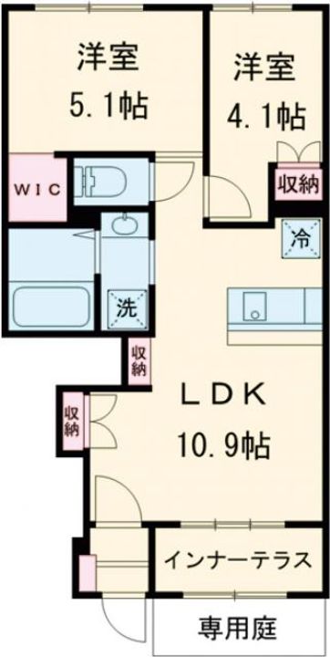 パルテノスの間取り