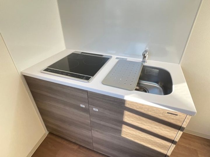 東京都新宿区天神町(マンション)の賃貸物件のキッチン