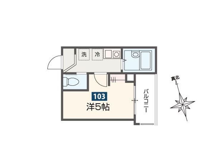 埼玉県さいたま市南区文蔵3(アパート)の賃貸物件の間取り
