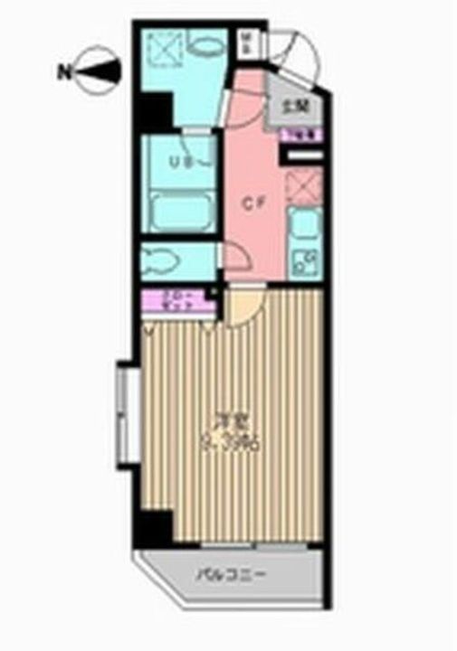 東京都江戸川区東葛西4(マンション)の賃貸物件の間取り
