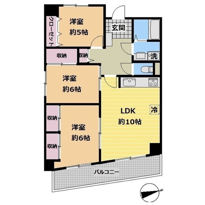 メゾンみなもとの間取り