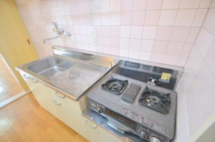 広島県広島市西区己斐中1(マンション)の賃貸物件のキッチン