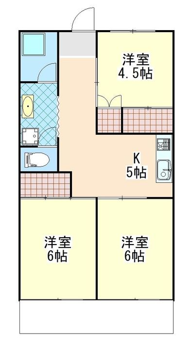 ソレイユガーデンの間取り