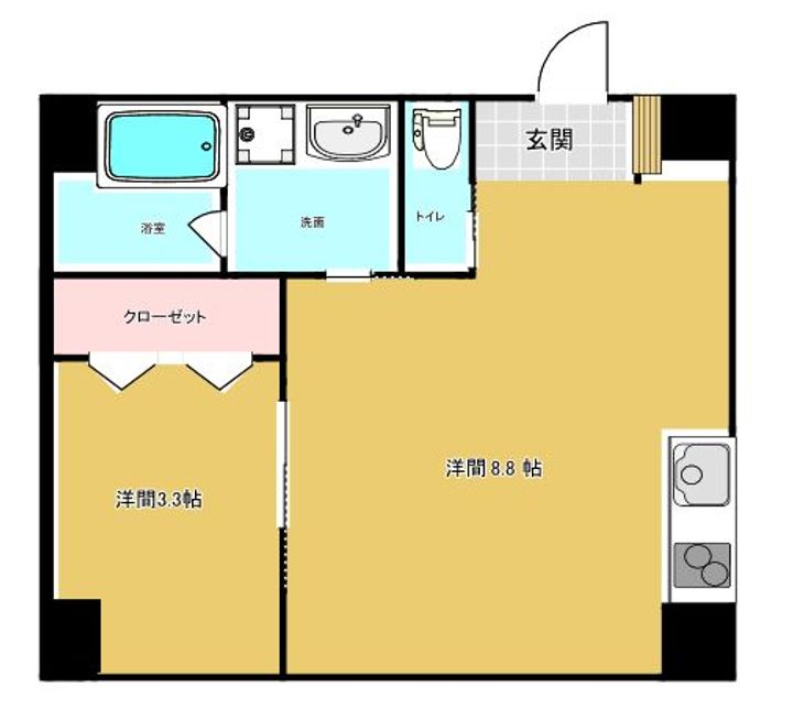 イイソラヴィータの間取り