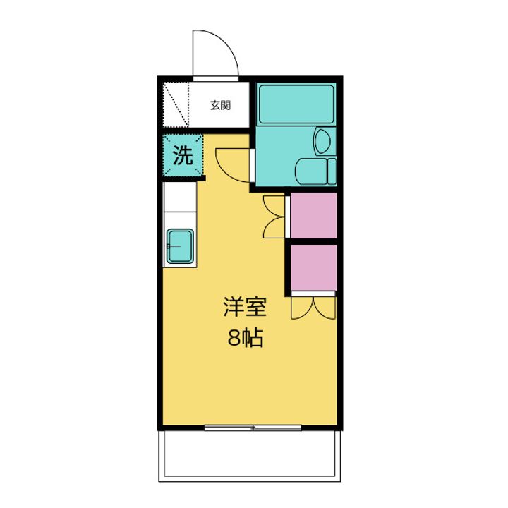 レインボー東祢宜島の間取り