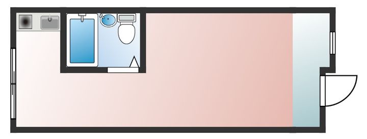 桜コーポの間取り