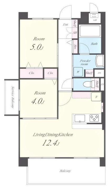 MAGNOLIAの間取り