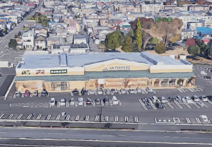 三日月ハウスの周辺