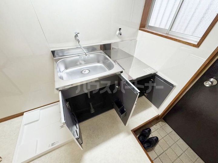 南柏オカモトコーポのキッチン