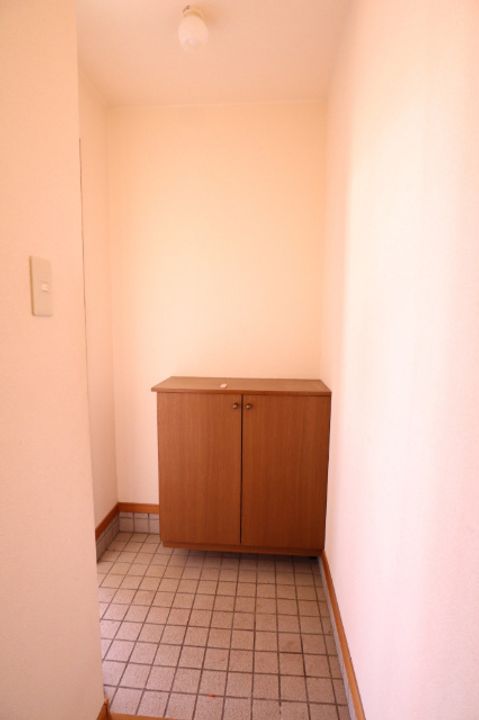 ウーフポッシェの玄関