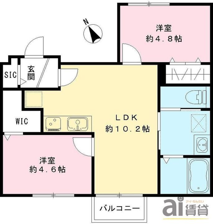 東京都武蔵野市吉祥寺本町4(アパート)の賃貸物件の間取り