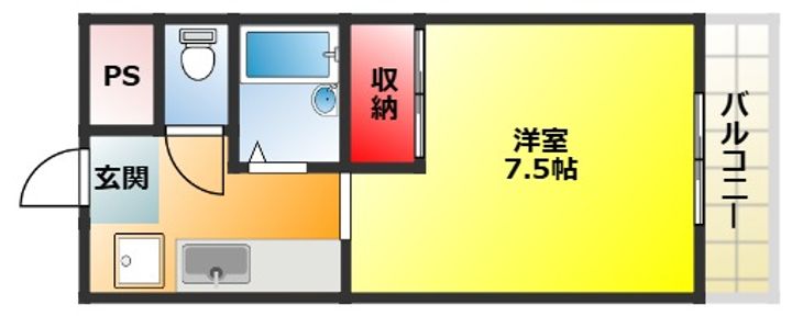 リアライズ上新庄駅前の間取り