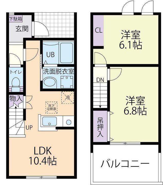 Tierra (ティエラ)の間取り