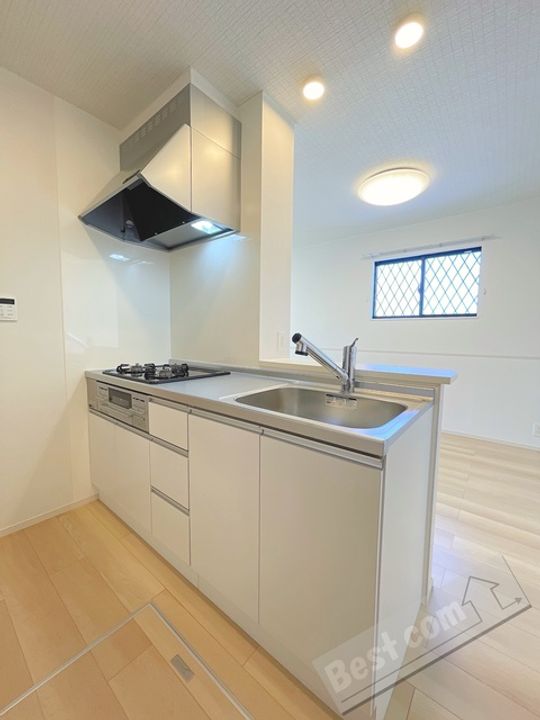 和歌山県岩出市根来(アパート)の賃貸物件のキッチン